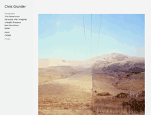 Tablet Screenshot of chrisgrunder.com